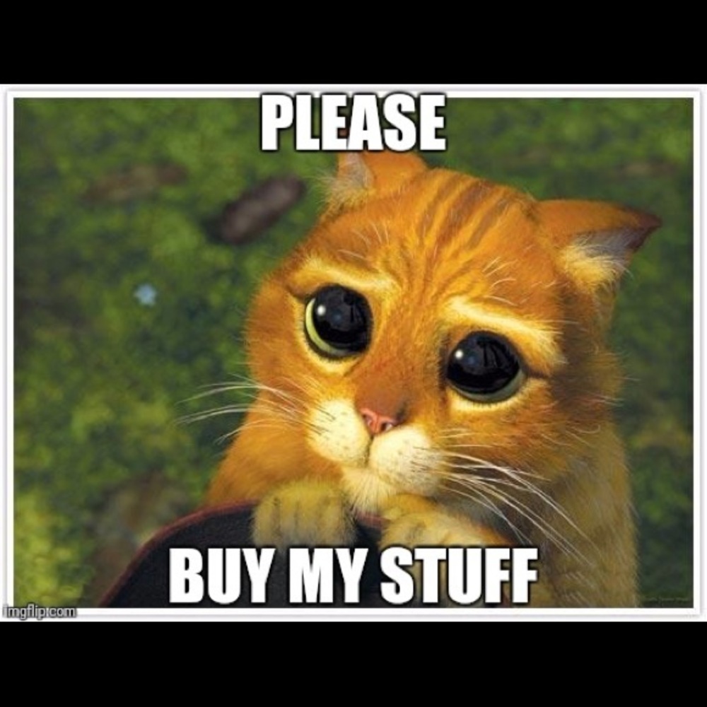 So I can buy your stuff 🤗